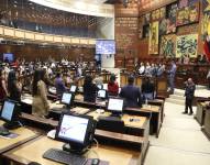 Pleno de la Asamblea Nacional en sesión N.- 1003.