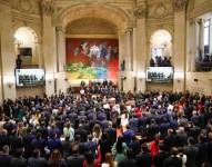 Fotografía de archivo del Congreso en Bogotá (Colombia).