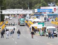 Frontera Ecuador - Colombia. Las autoridades ajustaron las fechas de cierre de fronteras, ante la solicitud de los comerciantes. EFE/Archivo