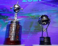 Trofeos de la Copa Libertadores y Sudamericana