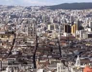 Vista panorámica de la ciudad de Quito.