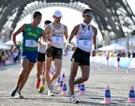 El ecuatoriano Daniel Pintado ganó medalla de oro en la prueba de 20 kilómetros marcha en los Juegos Olímpicos de París 2024