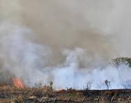 Humo en Brasil. (Photo by EVARISTO SA / AFP)