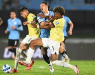 Ecuador consiguió un punto en su visita a Uruguay en el estadio Centenario de Montevideo.