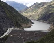 La fotografía de la central hidroeléctrica de Mazar, en la provincia del Cañar.