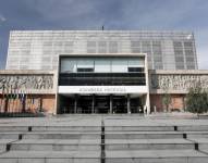 La facha del edificio de la Asamblea Nacional.