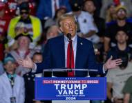 Fotografía del presidente elector de Estados Unidos, Donald Trump.