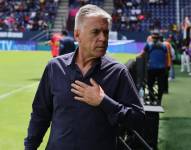 El entrenador de El Nacional, Marcelo Zuleta, lamentó la actualidad del club.