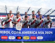 Plantilla de Perú en la Copa América 2024.