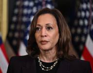 Foto de archivo de la vicepresidenta de EE.UU. Kamala Harris. EFE/KENNY HOLSTON / POOL