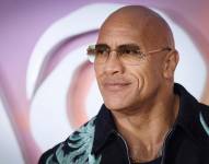 Archivo. El actor estadounidense Dwayne Johnson posa en la alfombra roja a su llegada para el primer ministro británico de Moana 2, en el Cineworld, en Leicester Square, en el centro de Londres, el 24 de noviembre de 2024.