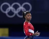 Simone Biles, figura olímpica.