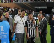 Alan Franco, triste tras perder la final de la Copa Libertadores con el Atlético Mineiro