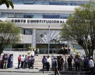 Imagen de archivo del edificio de la Corte Constitucional en Quito.