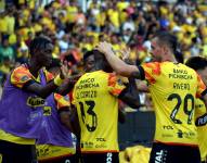 Barcelona SC goleó por 4-0 al Delfín.