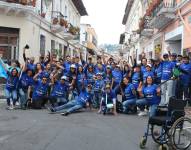 Voluntarios y voluntarias de Fundación Telefónica Movistar Ecuador.