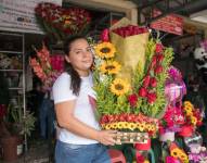 Mercado de las Flores en Guayaquil aumenta demanda de clientes por el Día de las Madres. Foto: Archivo / Referencial