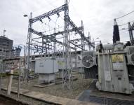 Imagen de archivo de una estación eléctrica en Cuenca.