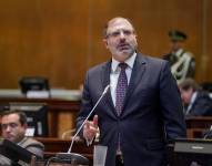 Henry Kronfle en el Pleno de la Asamblea Nacional en octubre de 2019.