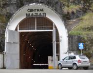 Central hidroeléctrica Mazar, ubicada en Cuenca.