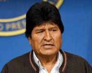 Evo Morales.