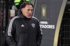 El entrenador Gabriel Milito de Atlético Mineiro, en una imagen de archivo.