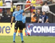 El árbitro Cristian Garay decidió no pitar penal por una mano de Alan Franco en al Copa América 2024.