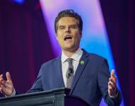 Matt Gaetz, nominado por el presidente electo de EE.UU. Donald Trump a fiscal general. EFE/DIEU-NIALO CHERY