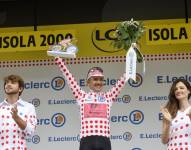 Richard Carapaz quedó como el rey de la montaña de la etapa 19 del Tour de Francia.