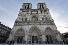 Exterior de la catedral de Notre-Dame este viernes 29 de noviembre.