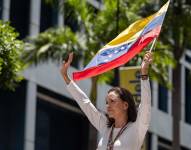 Foto de archivo de la líder opositora venezolana María Corina Machado.