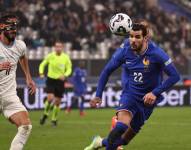 Francia e Israel igualaron 0-0 en la Liga de Naciones.