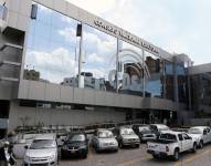 Edificio del Consejo Nacional Electoral ubicado en el norte de Quito.