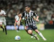 Alan Franco en un partido con el Atlético Mineiro