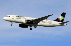 Imagen de archivo de un avión de la compañía Volaris.