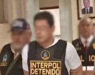 Roberto Campos Crespo fue detenido en Perú.