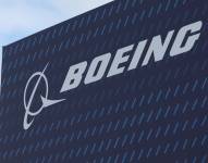 Fotografía del logotipo de Boeing. EFE/Neil Hall