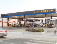 Imagen de una de las estaciones de gasolina de Copedesa en Guayaquil.