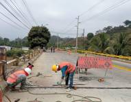 Imagen referencial de trabajos en las vías.