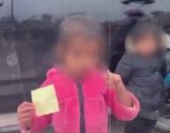 El Departamento de Seguridad Pública de Texas compartió el desgarrador video del encuentro con una niña perdida.