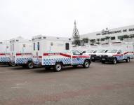 El Gobierno entregó 17 nuevas ambulancias completamente operativas y equipadas.