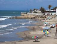 Vista del balneario Ballenita, en la provincia de Santa Elena.