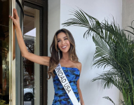 Imagen de archivo de Nadia Mejía, primera finalista de Miss Universo Ecuador.