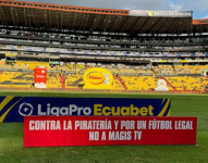 Liga Pro lanza una campaña contra la piratería con acciones legales.