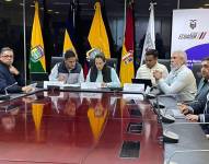 Reunión del COE Nacional en Cuenca.