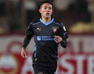 Sebatián González en una imagen de archivo con la camiseta de Liga de Quito.