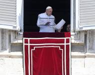 Imagen referencial del Papa Francisco durante un discurso.