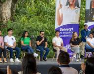 Imagen de archivo del presidente Daniel Noboa en Santo Domingo de los Tsáchilas.