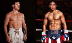 Canelo Álvarez y Edgar Berlanga.