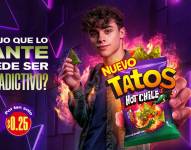 Foto de Tatos Hot Chile, el nuevo producto de Alimentos Yupi.